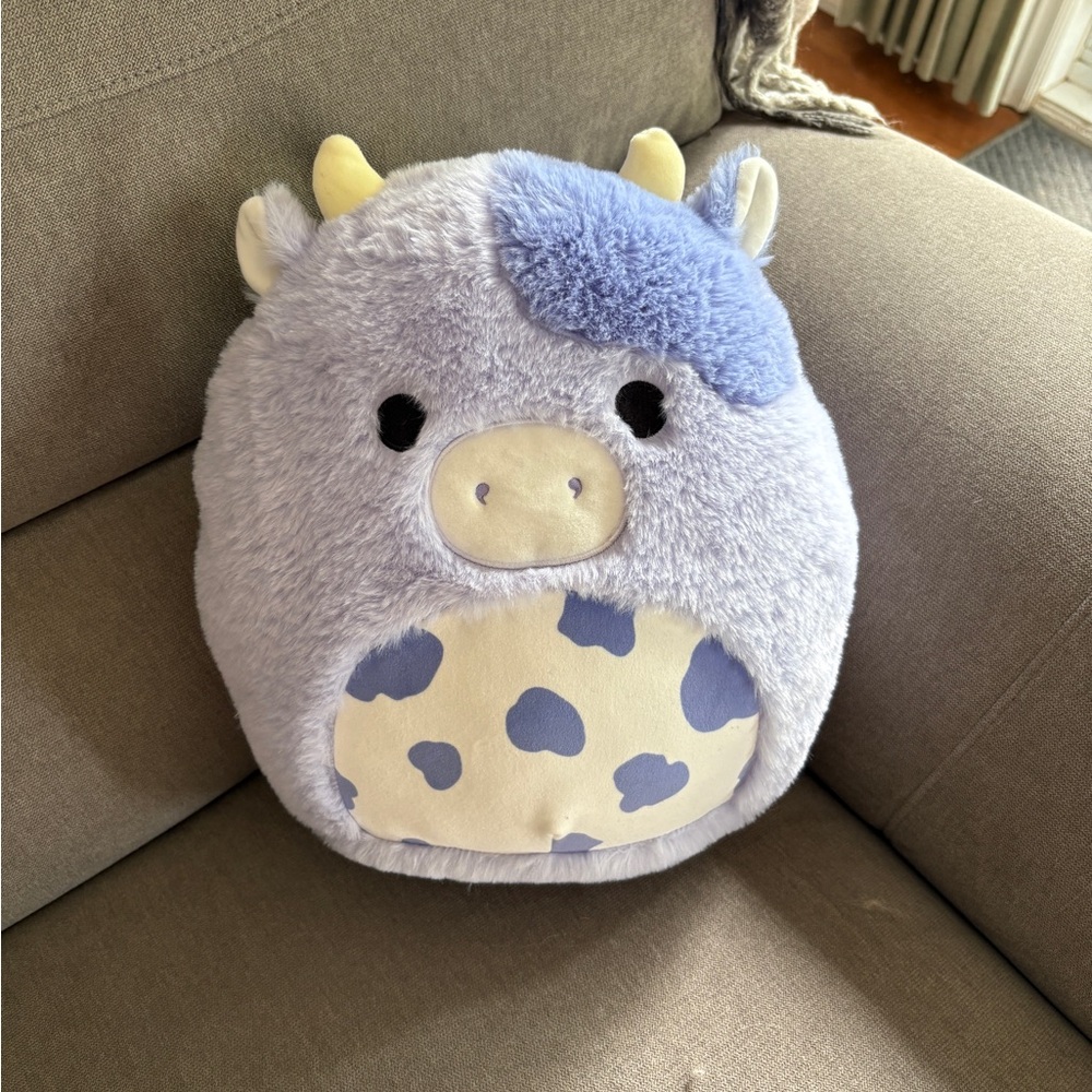 Squishmallow Cow Fuzzy Bubba